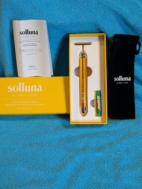 Vibrating Facial Wand - Yellow